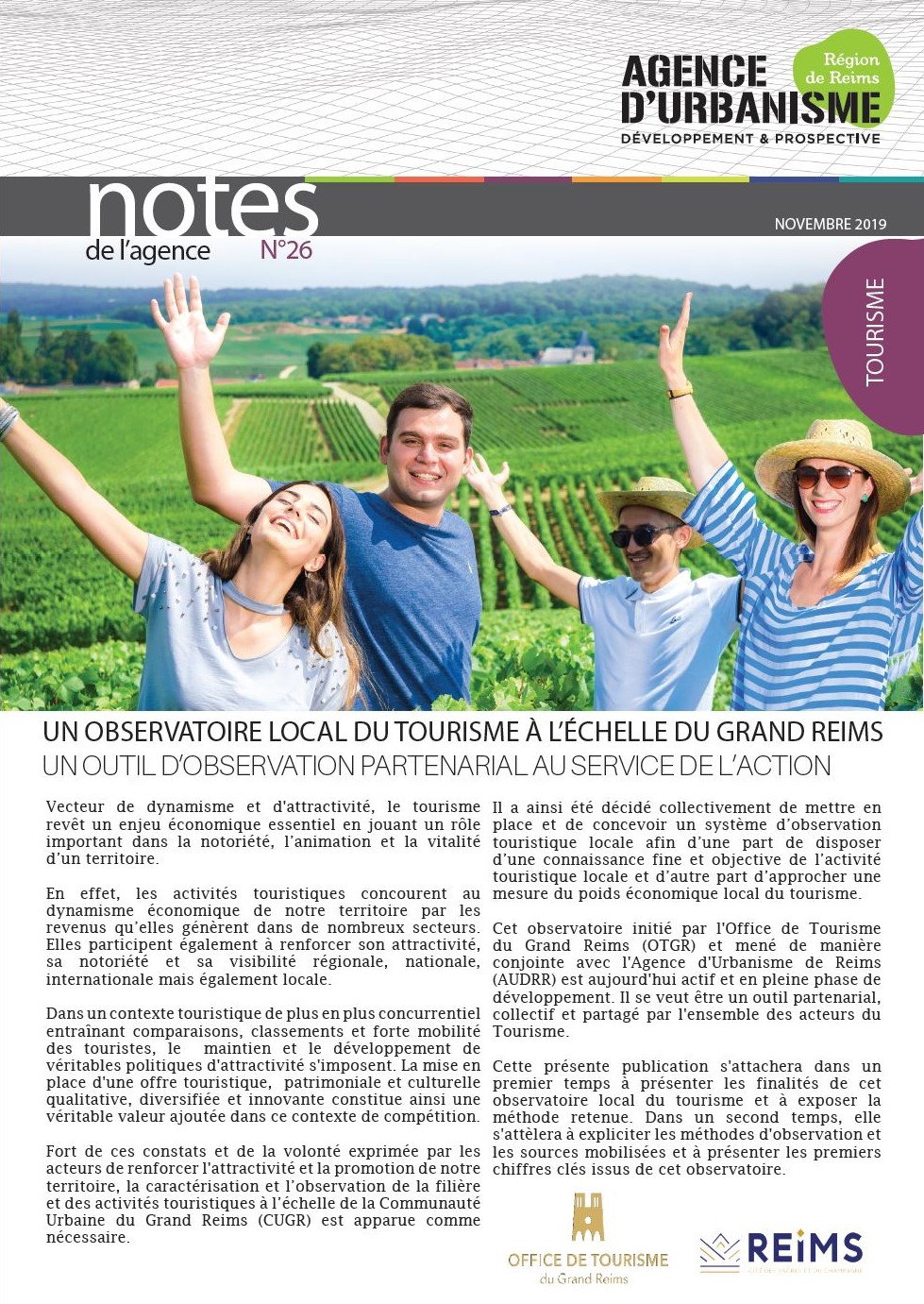 Retombées économiques du Tourisme sur le Grand Reims