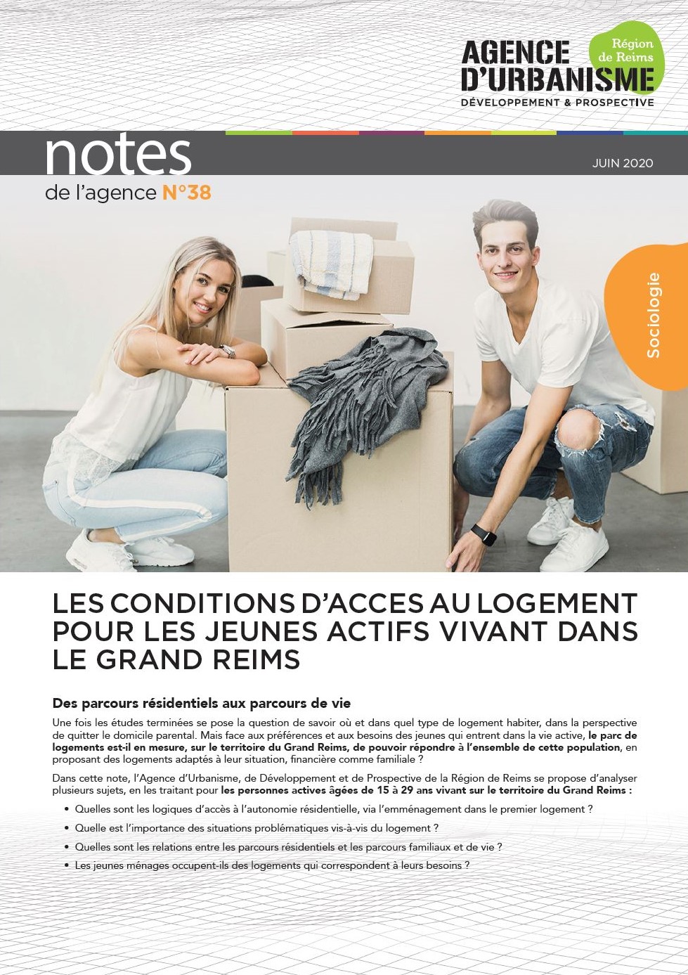 Note 38 : Les Conditions d'accès au logement pour les jeunes actifs vivant dans le Grand Reims