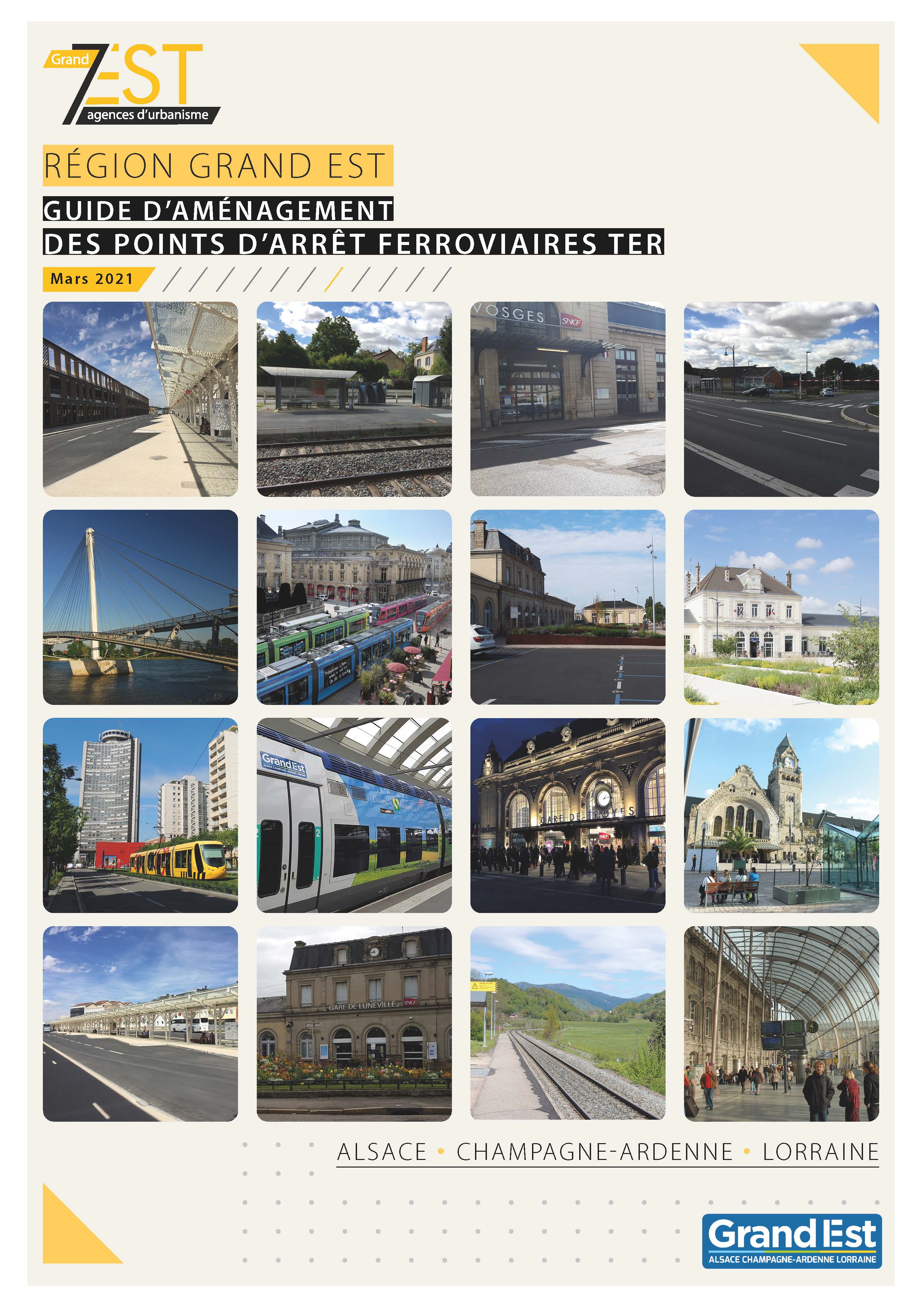 Réseau 7EST : Guide d'aménagement des points d'arrêt ferroviaires TER