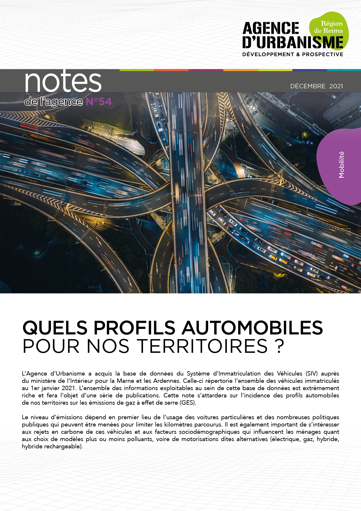 Note 54 : Quels Profils automobiles pour nos territoires ?