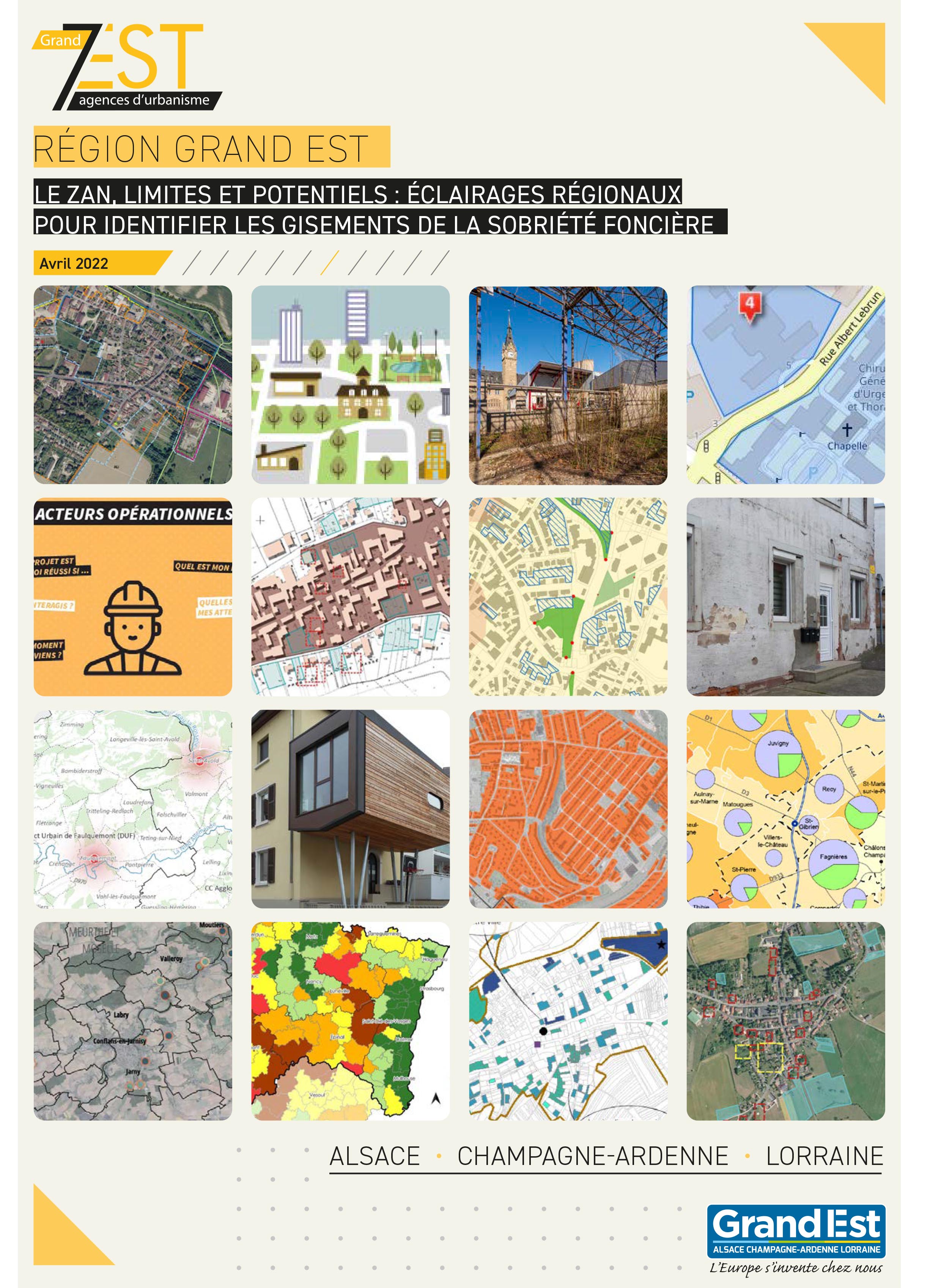 Réseau 7EST : LE ZAN, LIMITES ET POTENTIELS, ÉCLAIRAGES RÉGIONAUX POUR IDENTIFIER LES GISEMENTS DE LA SOBRIÉTÉ FONCIÈRE