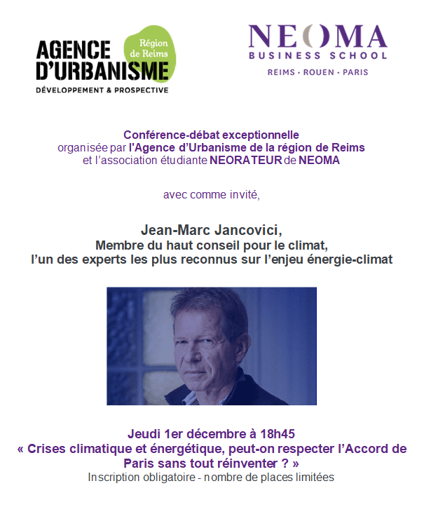 Conférence Jean-Marc JANCOVICI 01/12/2022