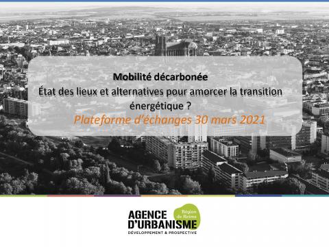 Webinaire Mobilité Décarbonée 30/03/21