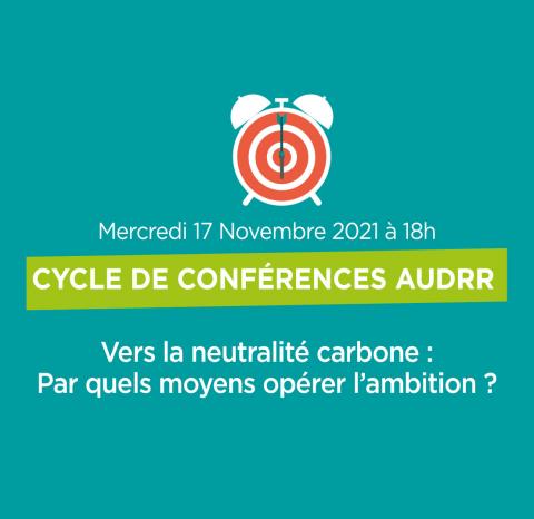 CYCLE DE CONFERENCES AUDRR 