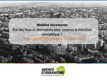 Webinaire Mobilité Décarbonée 30/03/21