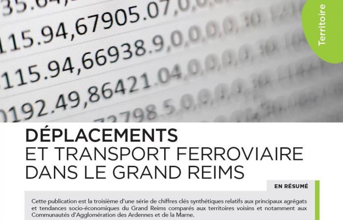 Présentation et analyse des déplacements des actifs et des transports ferroviaires