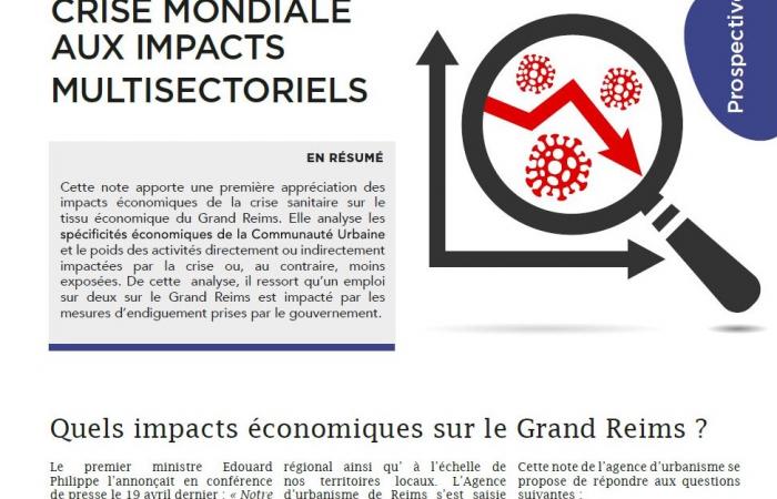 Note n°34 : Covid-19, une Crise Mondiale aux impacts multisectoriels