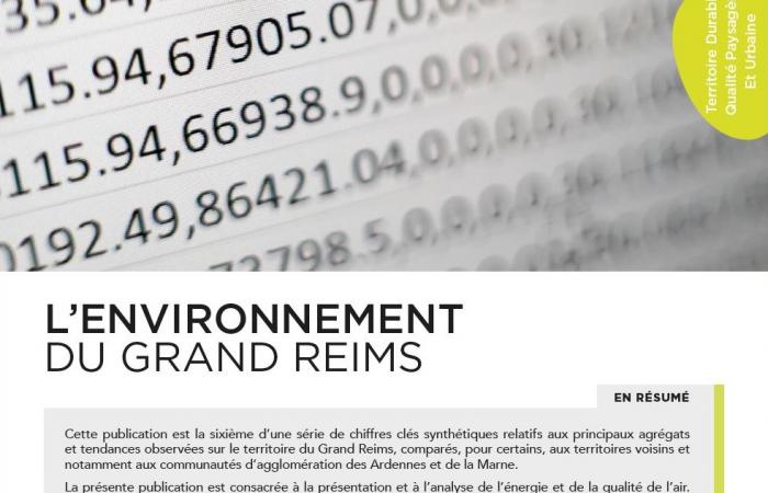 CHIFFRES CLÉS N°6 : L'ENVIRONNEMENT DU GRAND REIMS