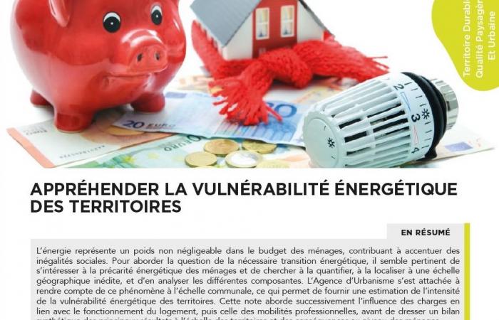 Note 40 : Appréhender la Vulnérabilité énergétique des Territoires