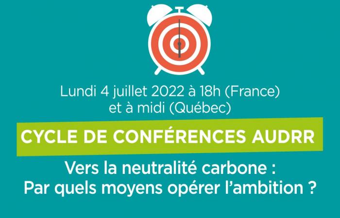 CYCLE DE CONFERENCES AUDRR #2 MOBILITÉS SÉQUENCÉES 04/07/2022 à 18h