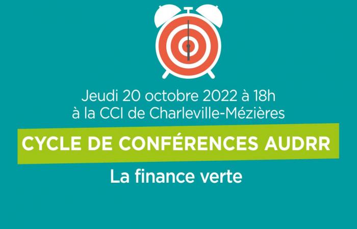 Cycle de conférences AUDRR #3 Finance Verte 20/10/2022 à 18h