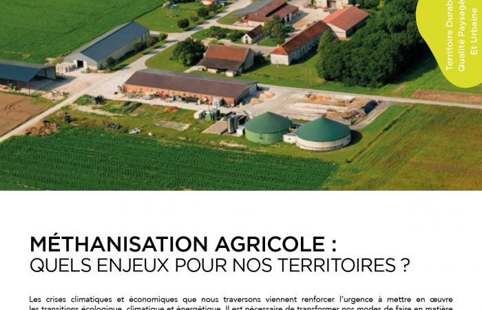 Note 59 : Méthanisation agricole, quels enjeux pour nos territoires ?