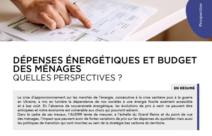 Note 63 : Dépenses énergétiques et budget des ménages
